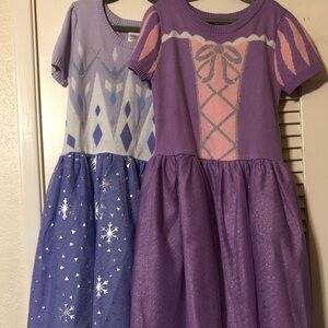 Bundle of Disney Princess Short Sleeve Sweater Dress Size 10/12